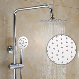 سردوش حمام پاپیروس مدل استیل New-Classic مجموعه دو عددی