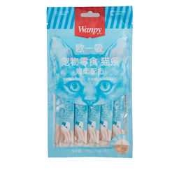 بستنى گربه برند ونپى طعم مرغ بسته 5 عددى