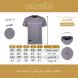 تیشرت آستین کوتاه مردانه مالدینی مدل T-200