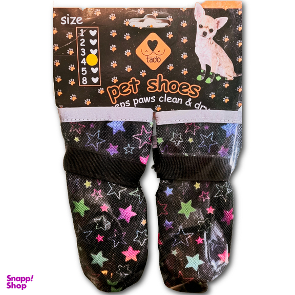 پاپوش سگ تادو کد PT104 سایز 4 بسته 4 عددی