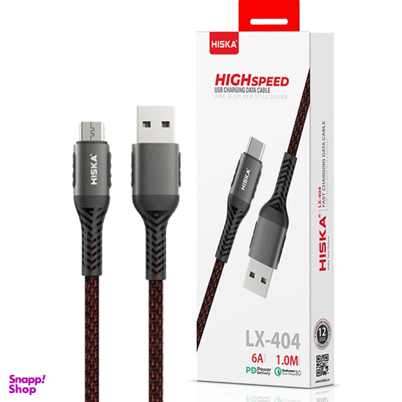 کابل MicroUSB هیسکا مدل LX-404 طول 1 متر