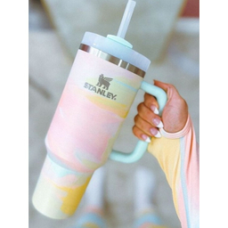 تراول ماگ استنلی مدل Tumbler طرح آبنباتی ظرفیت 1180 میلی‌ لیتر