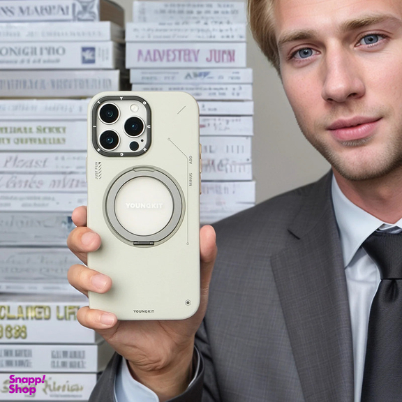 کاور یانگ کیت مدل Leather 360° مناسب گوشی موبایل اپل iphone 16promax
