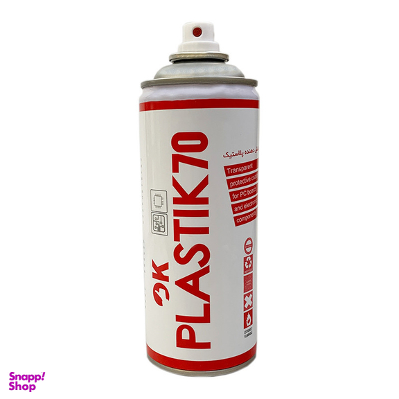 اسپری پلاستیک اوکی مدل 70PK حجم 400 میلی لیتر