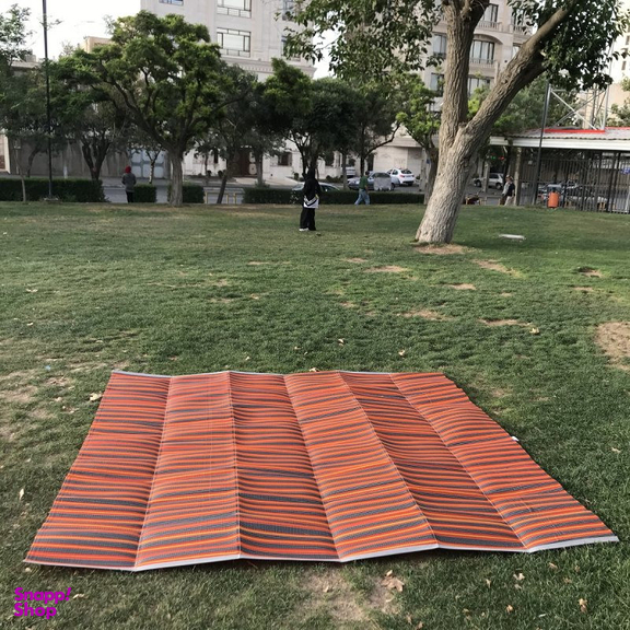 زیر انداز سفری راحل مدل حصیری یک تکه کد 4