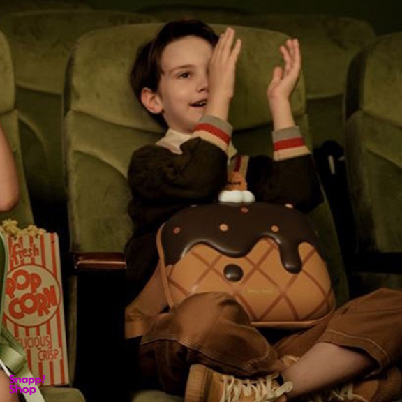 کوله پشتی بچگانه زوی زویی مدل Chocolate Ice Cream کد B18-D