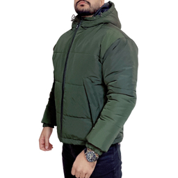 کاپشن مردانه مدل باکسی کد 2 رنگ سبز