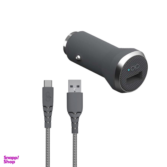 شارژر فندکی فورس مدل FPCACAC1.2MG به همراه کابل USB-C