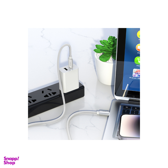 کابل شارژ 60 وات Type-C نکسا مدل L72 طول 1.2 متر