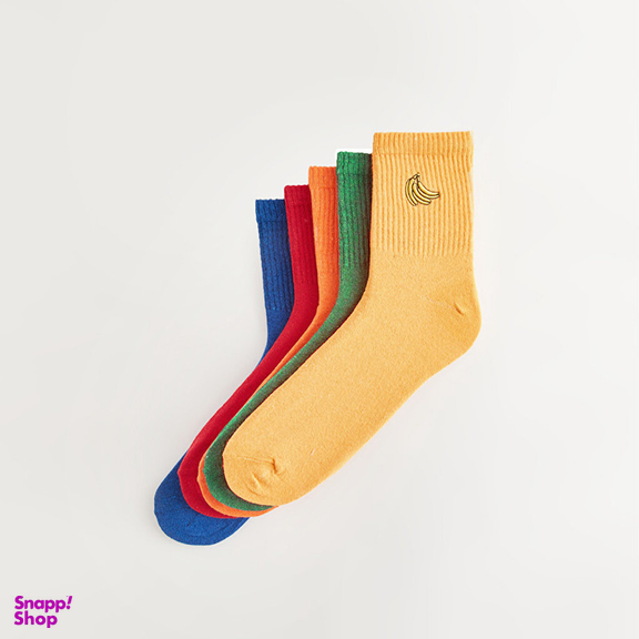 جوراب ساق بلند مردانه ال سی وایکیکی مدل S41498Z8 مجموعه 5 عددی