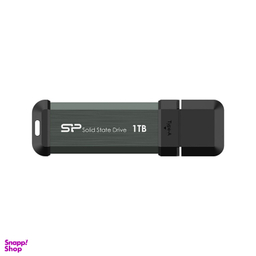 اس اس دی اکسترنال سیلیکون پاور مدل MS70 ظرفیت یک ترابایت به همراه تبدیل USB به Type-C