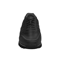 کفش اسپرت مردانه نوین چرم مدل 3099 MS3066 رنگ مشکی