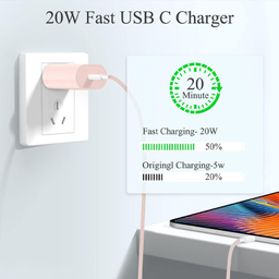 شارژر دیواری 20 وات پرووان  مدل  PWC540C  به همراه کابل  USB-C