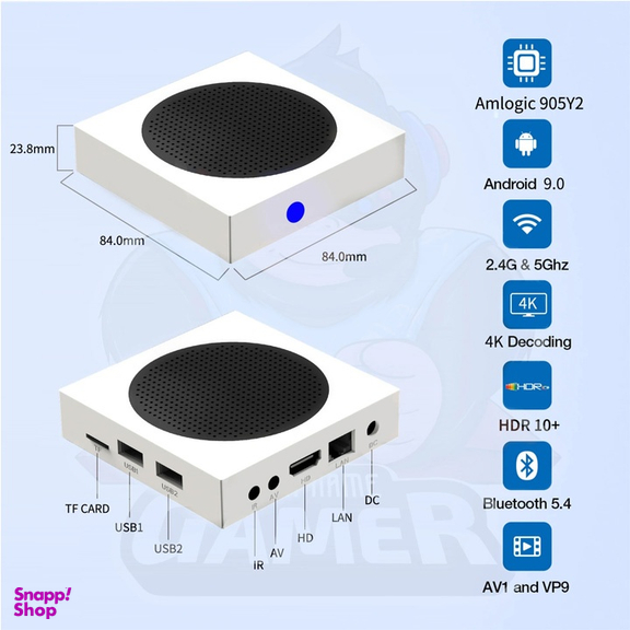 آندروید باکس و کنسول بازی گیم استیک مدل G8 سال 2025