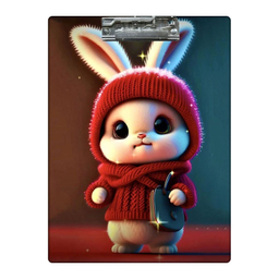 تخته شاسی بامبیلیپ طرح خرگوش تمیز کد 3537352 سایز A4