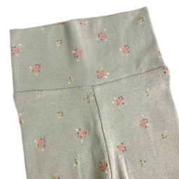 شلوار راحتی نوزادی مدل گل دار کمر پهن