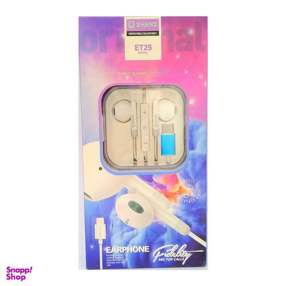 هندزفری باسیم ایکس هنز مدل ET25 Type-C