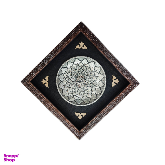 تابلو قلم زنی طرح خورشیدی کد T1013