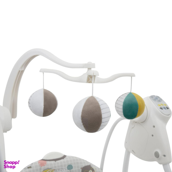 تاب برقی نوزاد گراکو مدل graco swing lovin hug patchwork grey new