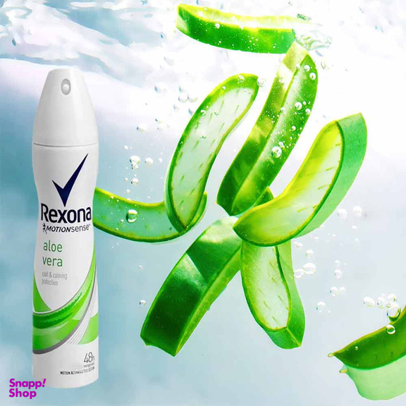اسپری ضد تعریق زنانه رکسونا مدل Aloevera حجم 200 میلی لیتر