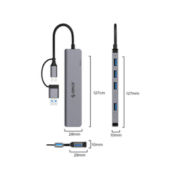 USB هاب 7 پورت اوریکو مدل YSA7-U3