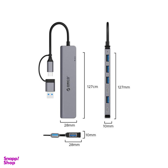 USB هاب 7 پورت اوریکو مدل YSA7-U3