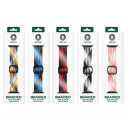 بند گرین مدل Braided SoloLoop Adjustable مناسب برای اپل واچ 42/44/45/49 میلی متری