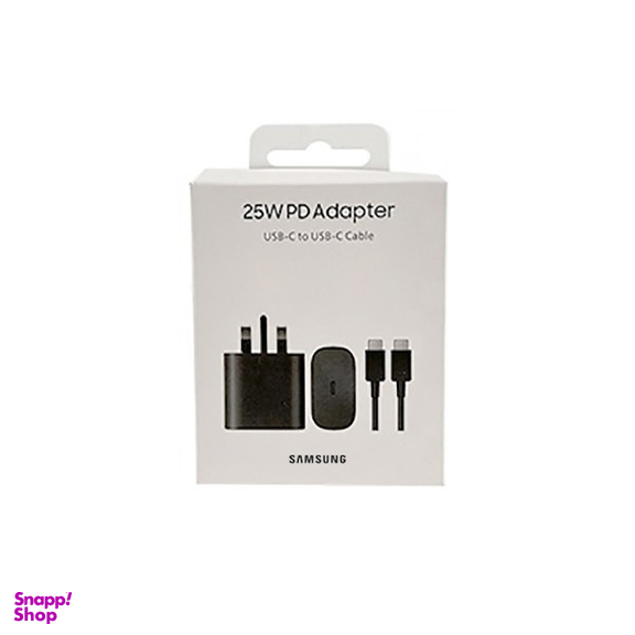 شارژر دیواری طرح سامسونگ مدل EP-TA800 به همراه کابل تبدیل USB-C
