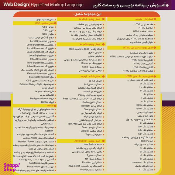 نرم افزار آموزش جامع پایتون نشر پدیا به همراه نرم افزار آموزش اچ تی ام ال نشر پدیا