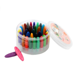 مداد شمعی جادویی 36 رنگ مدل بادومی کد 036