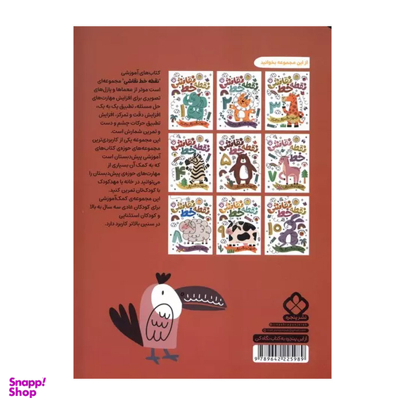 کتاب نقطه خط نقاشی 6 اثر آنجی هویت نشر پنجره