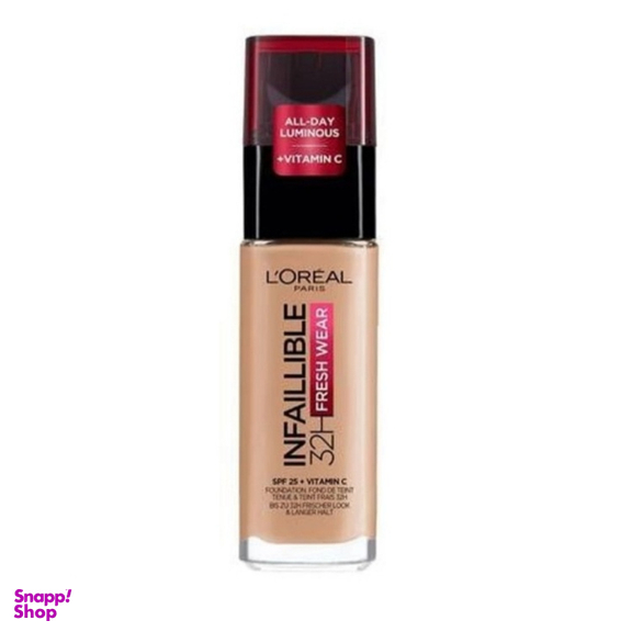 کرم پودر لورآل مدل 32H Infallible شماره 110 حجم 30 میلی لیتر