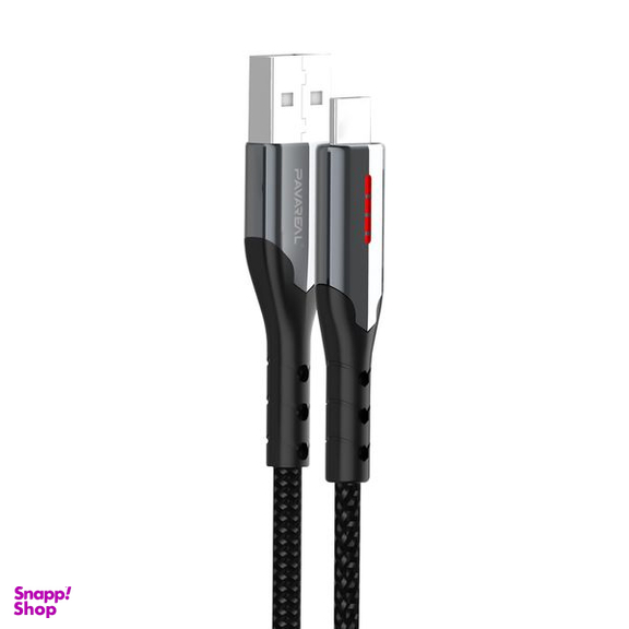 کابل تبدیل USB به USB-C پاواریال مدل DC-163 طول 1 متر
