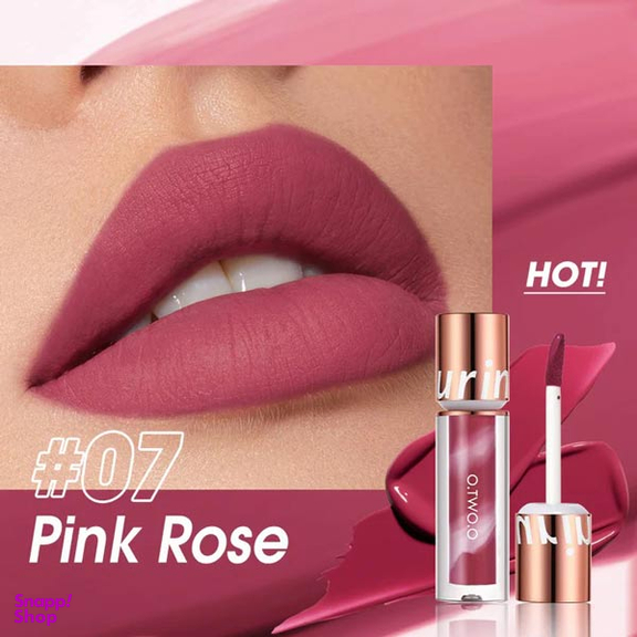 رژ لب مایع او تو او شماره 07 رنگ Pink Rose