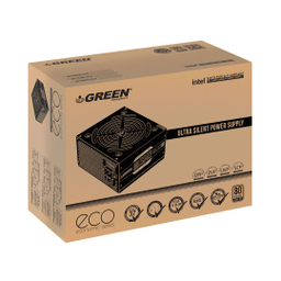پاور گرین مدل GP400A-ECO REV3.1 80Plus Standard توان 400 وات