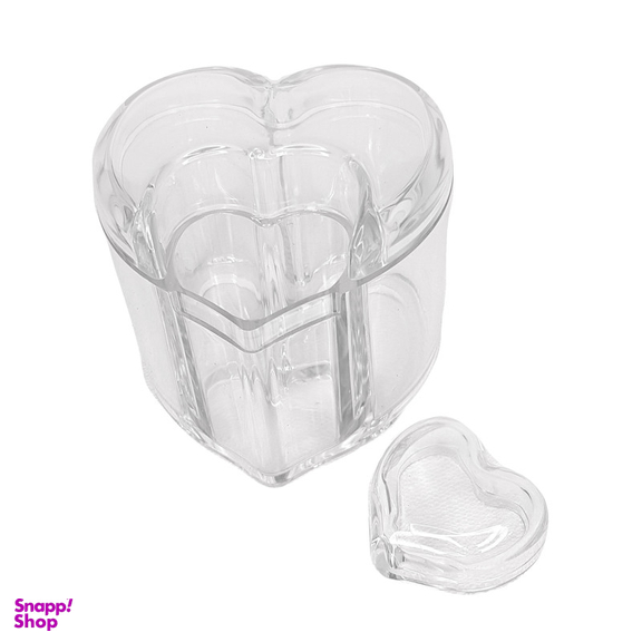 استند پد و پنبه آرایشی مدل قلبی