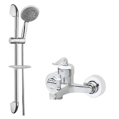 شیر حمام حکمت نشان مدل قاصدک به همراه علم دوش