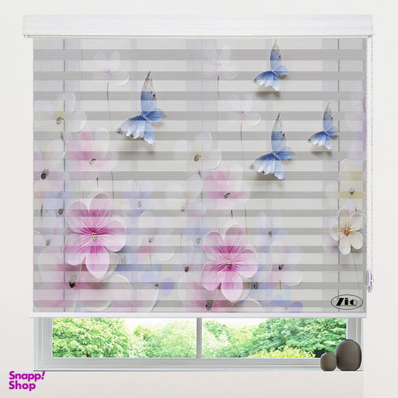 پرده زبرا زیو مدل 3D-1049 سایز 200x200 سانتی متر
