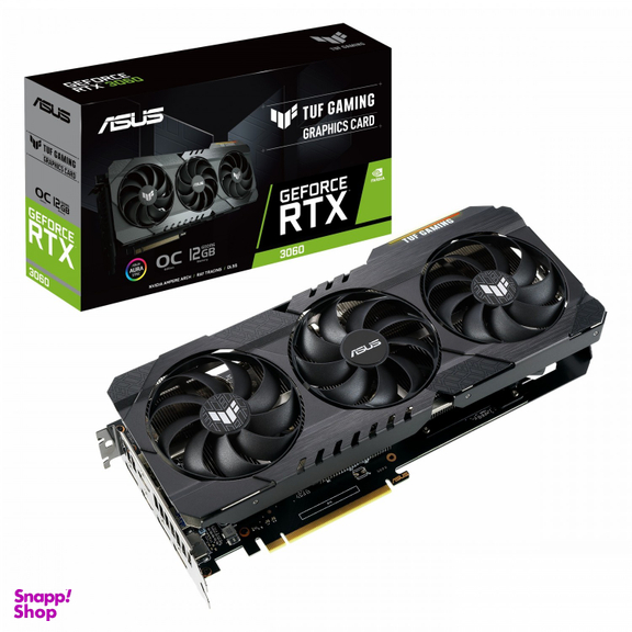 کارت گرافیک ایسوس مدل TUF RTX 3060 O12G V2