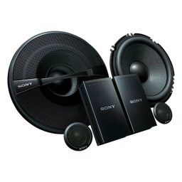 کامپوننت 6 تکه خودرو سونی مدل XS-XB1621C