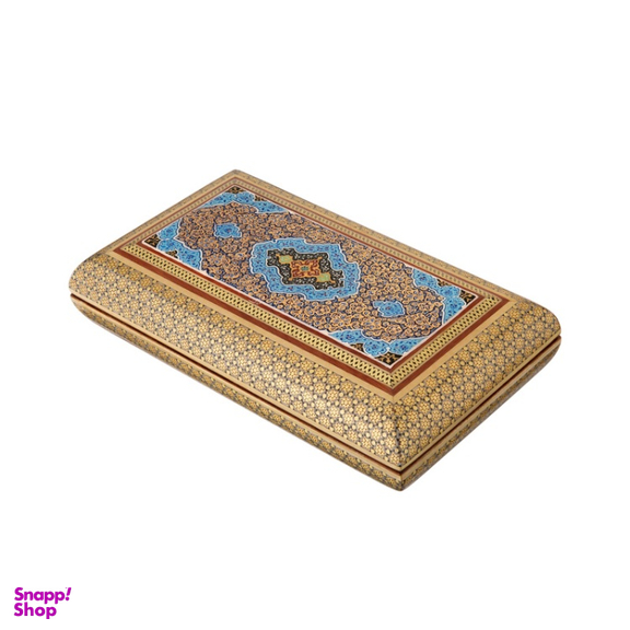 جعبه جواهرات خاتم کاری خادم ملت کد 1084