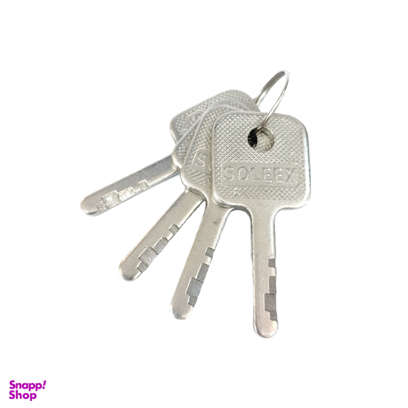 قفل کتابی تاپ مدل استوانه ای کلید سولکسی کد 95