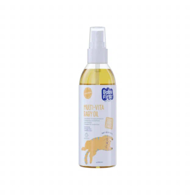 روغن بچه بیبی فرست مدل ویتامینه حجم 200 میلی لیتر