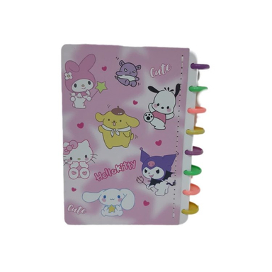 دفتر 100 برگ دکمه ای سویل مدل مای ملودی کد 835