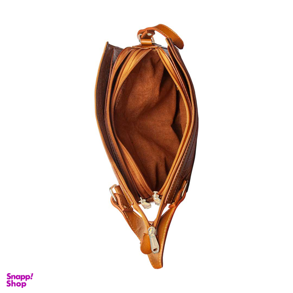 کیف دوشی چرم طبیعی آروین چرم کد AR-1517