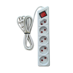 چند راهی برق سپهر الکتریک مدل 5 پریز 1/5 متری