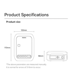 جامپ استارتر خودرو باسئوس مدل BS-CH014 1200A