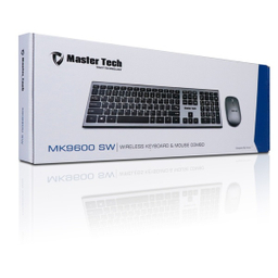 ماوس و کیبورد بی سیم مستر تک مدل MK9600