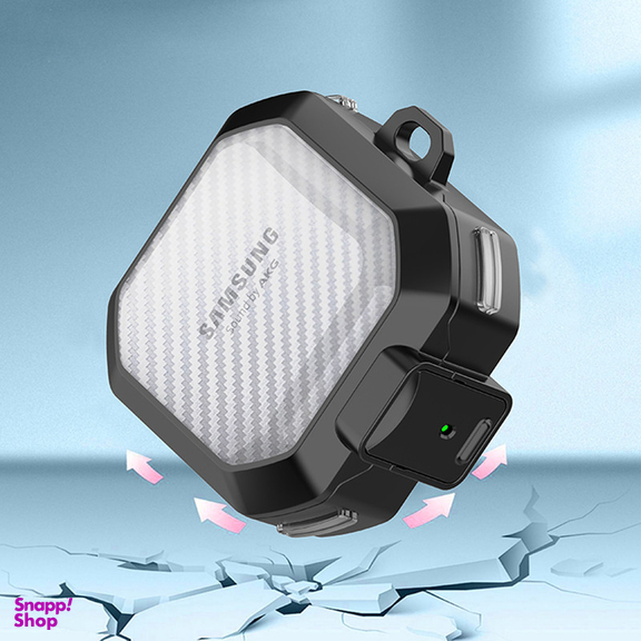کاور کیس هدفون سامورایی مدل Quad-12 مناسب سامسونگ Galaxy Buds Live / Buds Pro / Buds 2 / Buds 2 Pro