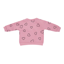 ست سویشرت آستین بلند و شلوار دخترانه فیورلا مدل قلب کد 35520